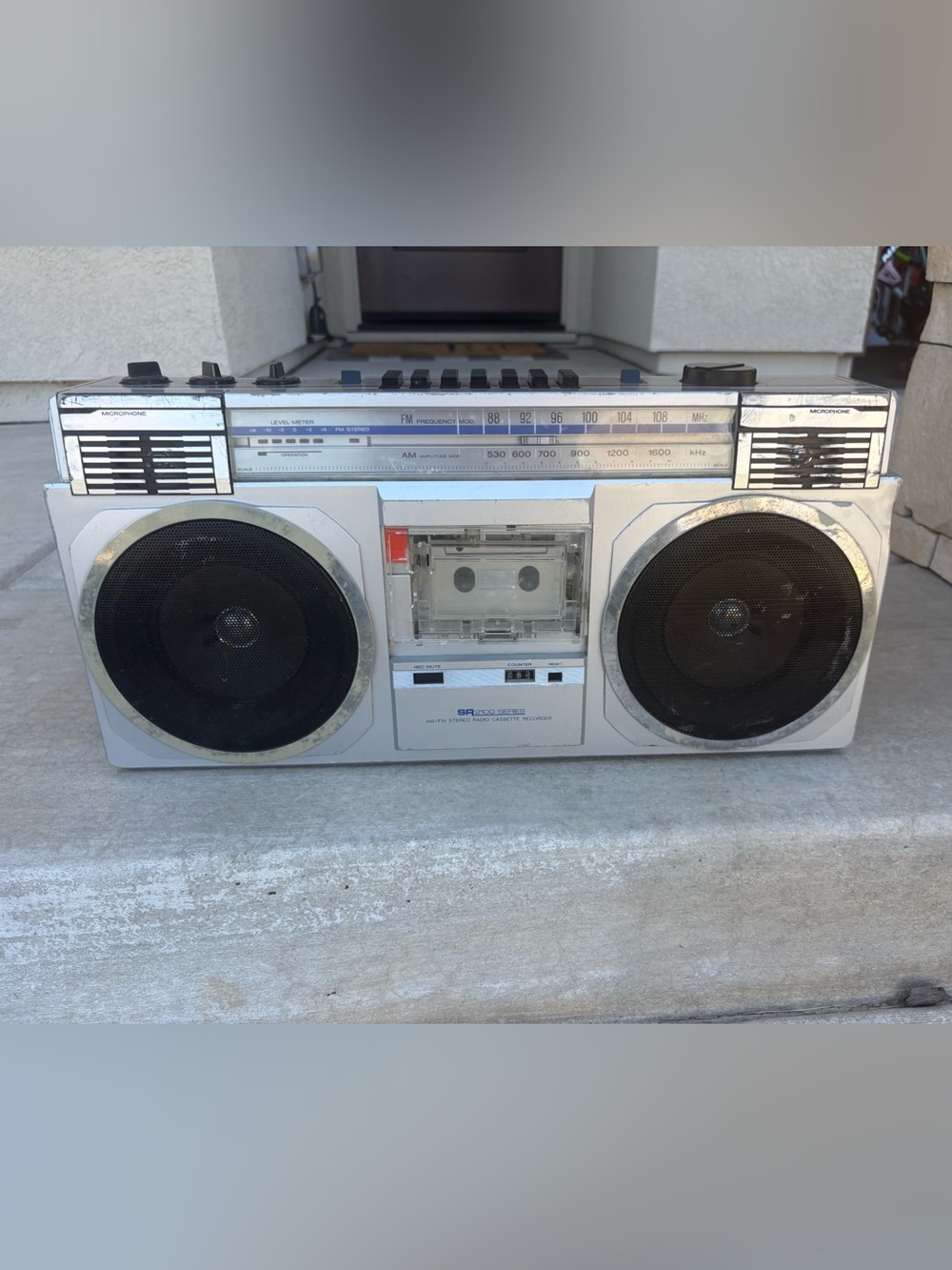 Vintage SR2100 Series Radio Cassette Recorder BOOM BOX